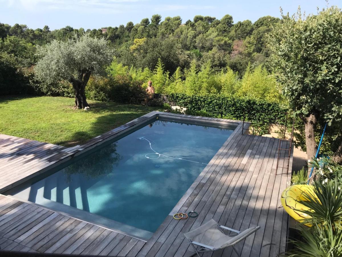 Villa L'Ensoleillee Roquefort-les-Pins Exterior foto