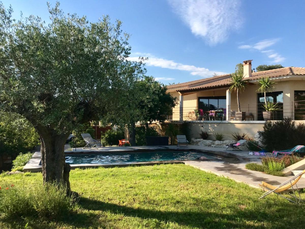 Villa L'Ensoleillee Roquefort-les-Pins Exterior foto