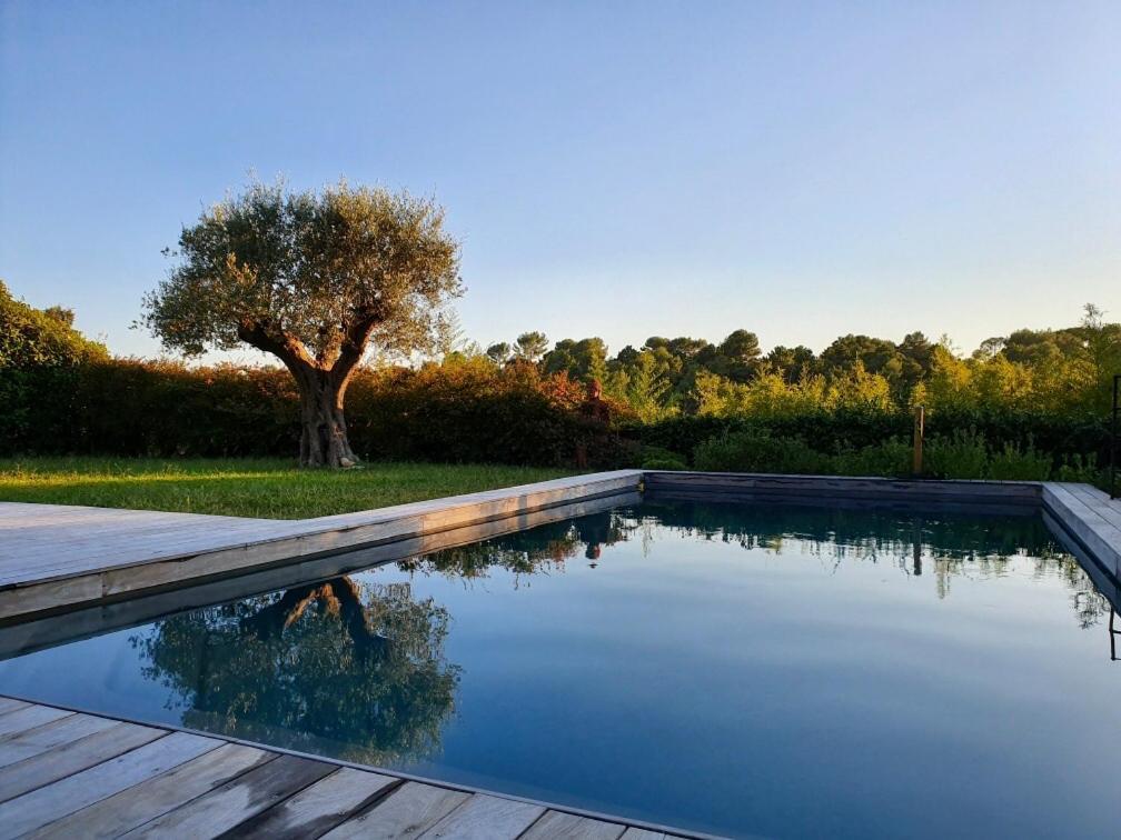 Villa L'Ensoleillee Roquefort-les-Pins Exterior foto